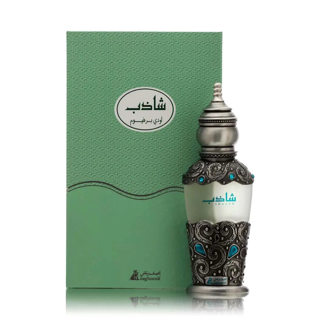 Shazeb Lab Shazeb Spray 50ML: Masculine Oud & Amber Spray | Asgharali – Asgharali Oman